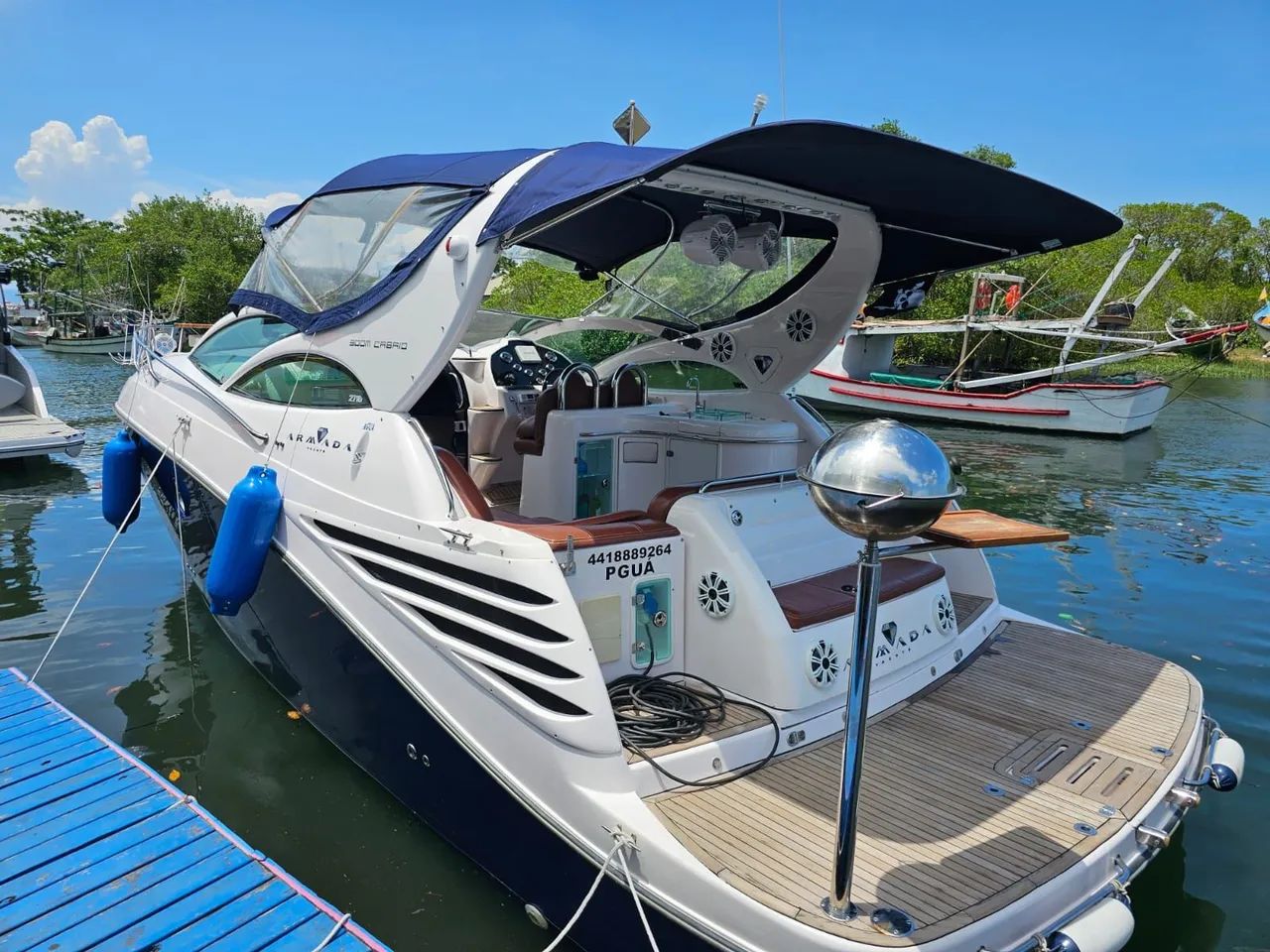 Armada 300 ano 2010 com 350 Hp 2024 - Não Phantom Triton Armarti