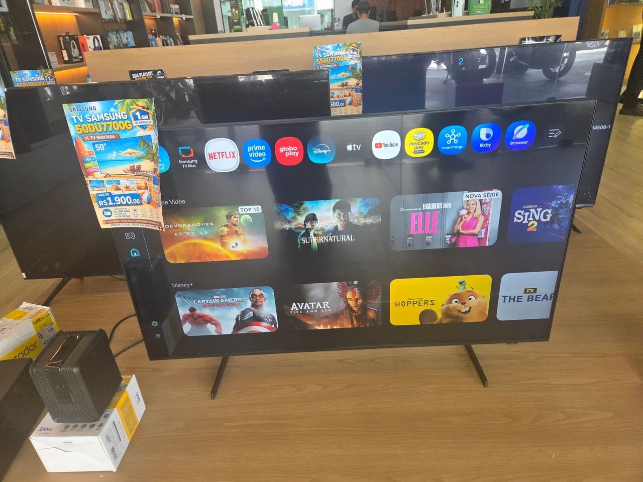 VENDO TV DE 50 POLEGADAS COM UM ANO DE GARANTIA - Foto 2