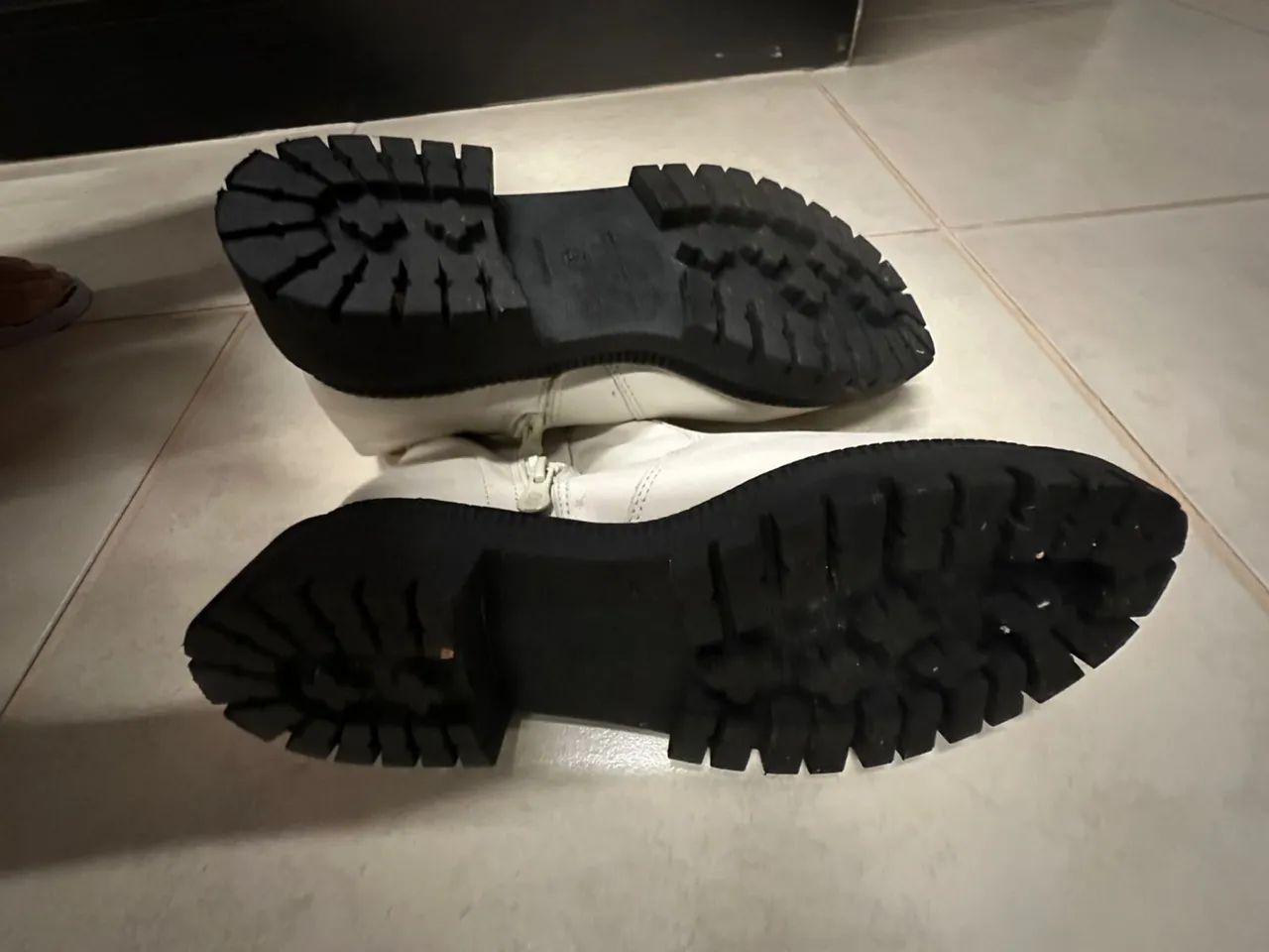 Bota feminina de couro legítimo  - Foto 3