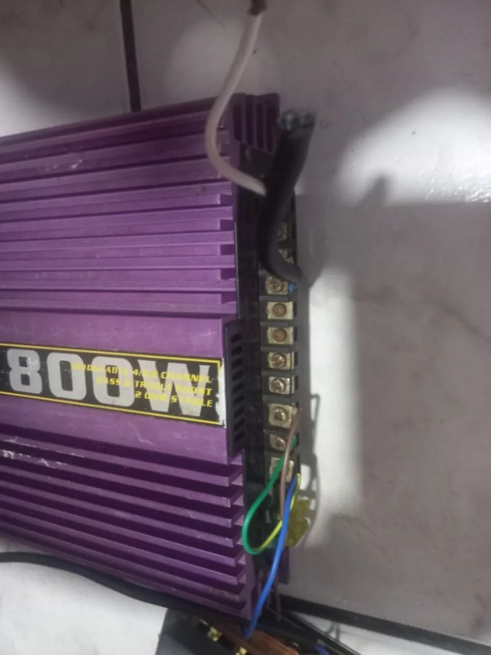 Módulo 4 canais com pré e fonte de energia  - Foto 2