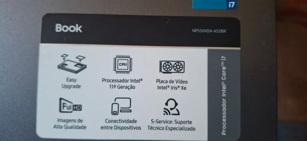 Notebook Samsung Core i7 R$ 1.500,00 - Foto 2