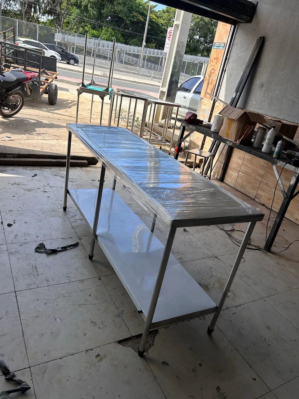 Mesa de inox 