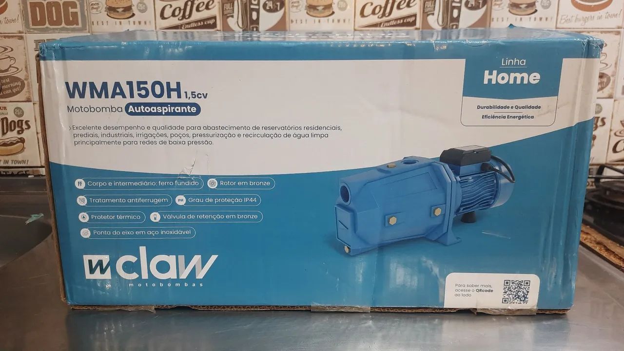 Bomba D'agua Claw 1,5cv AutoAspirante - Foto 3