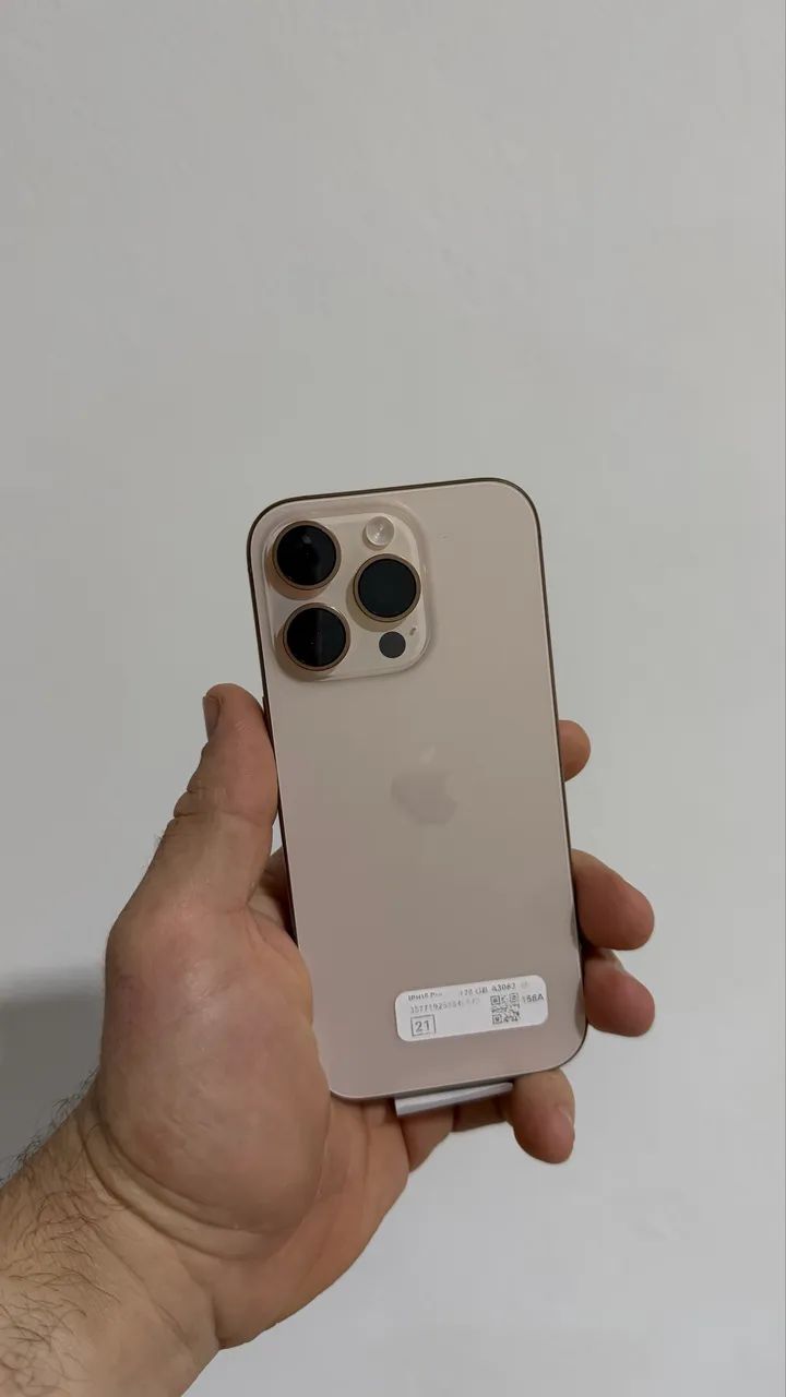 iPhone 16  pro seminovo nunca usado 