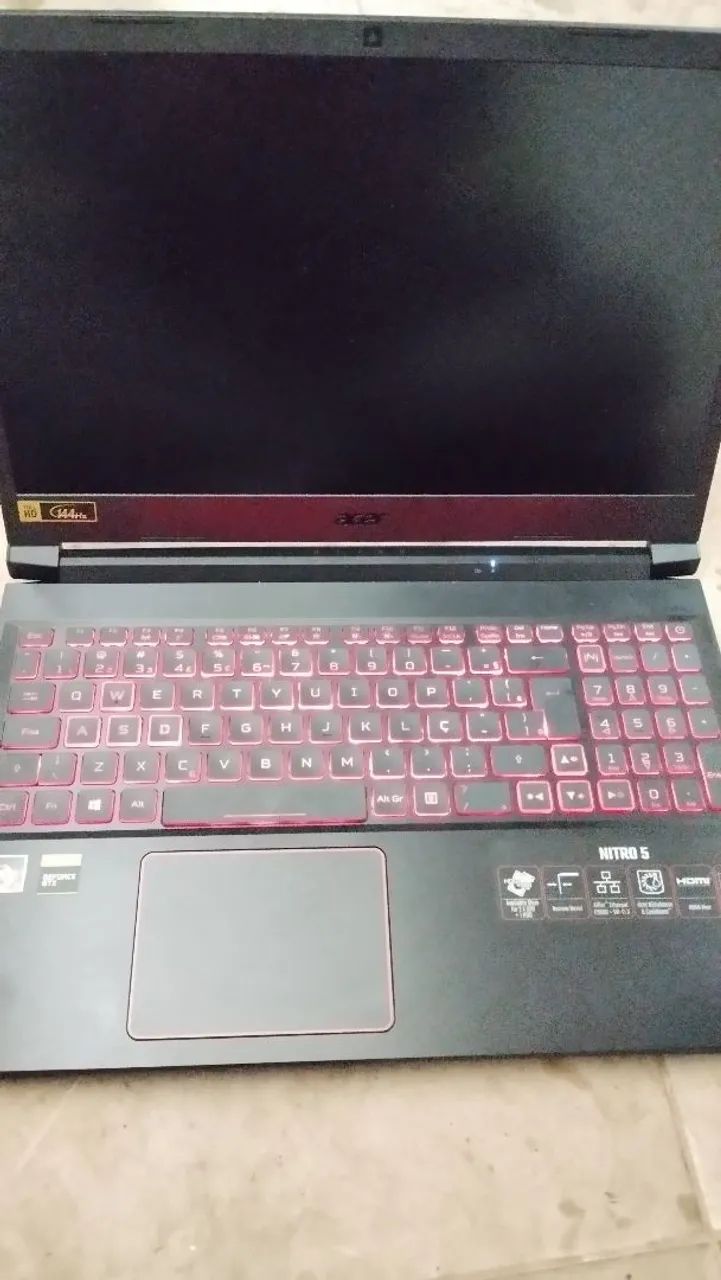 Notebook Gamer Acer Nitro 5 Ryzen 7 aceito proposta 