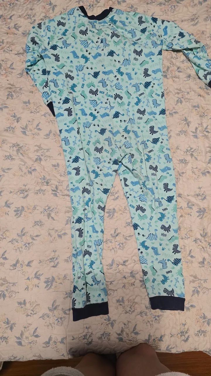 Macacão dormir algodão Tam 8 - Foto 4