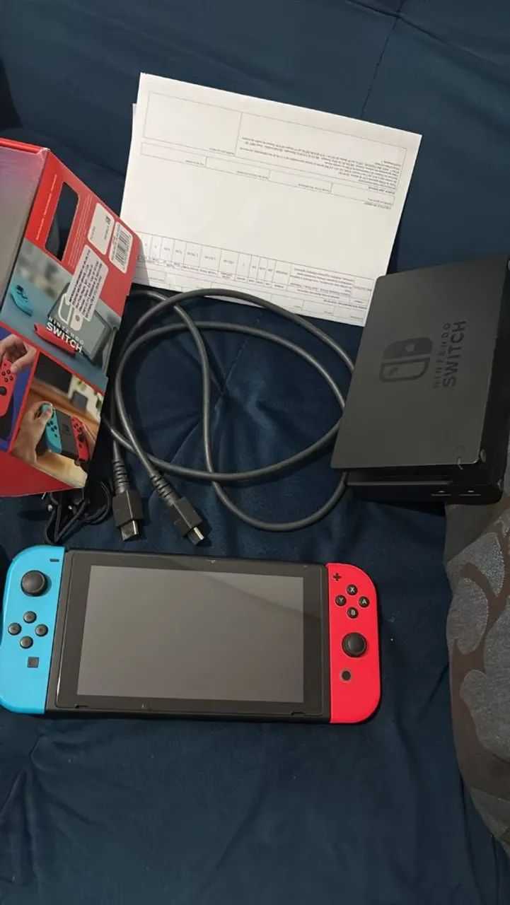 Nintendo Switch Pouco usado Na caixa v2 - Foto 4