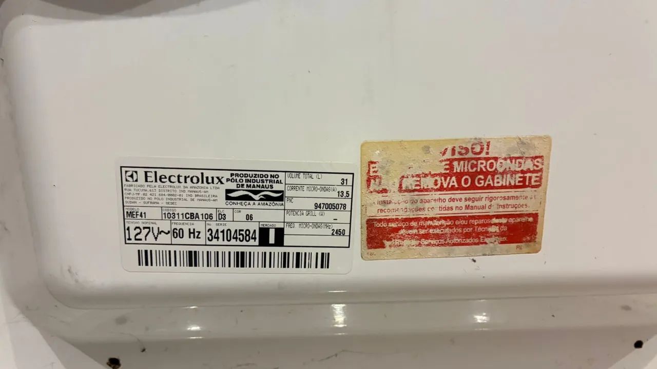 Vendo Microondas NÃO FUNCIONA  - Foto 3