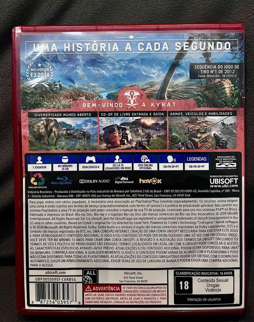 Farcry 4, Playstation 4