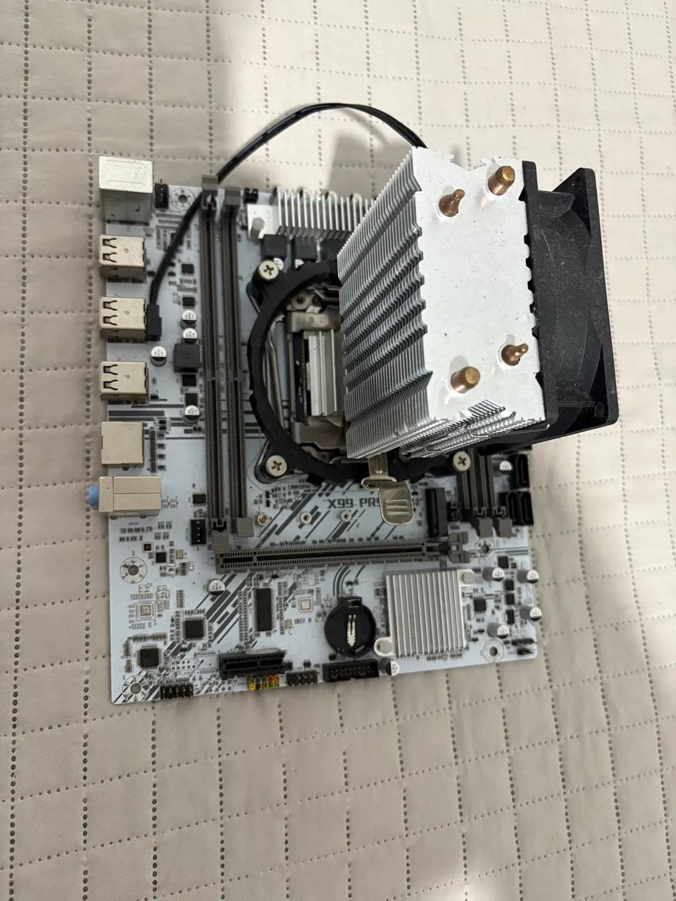 vende-se placa mãe xeon e processador 