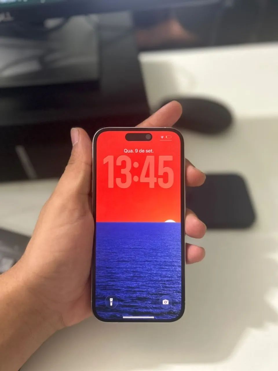 celular iphone 15 pro + applewatch 9, troco em iphone - Foto 2