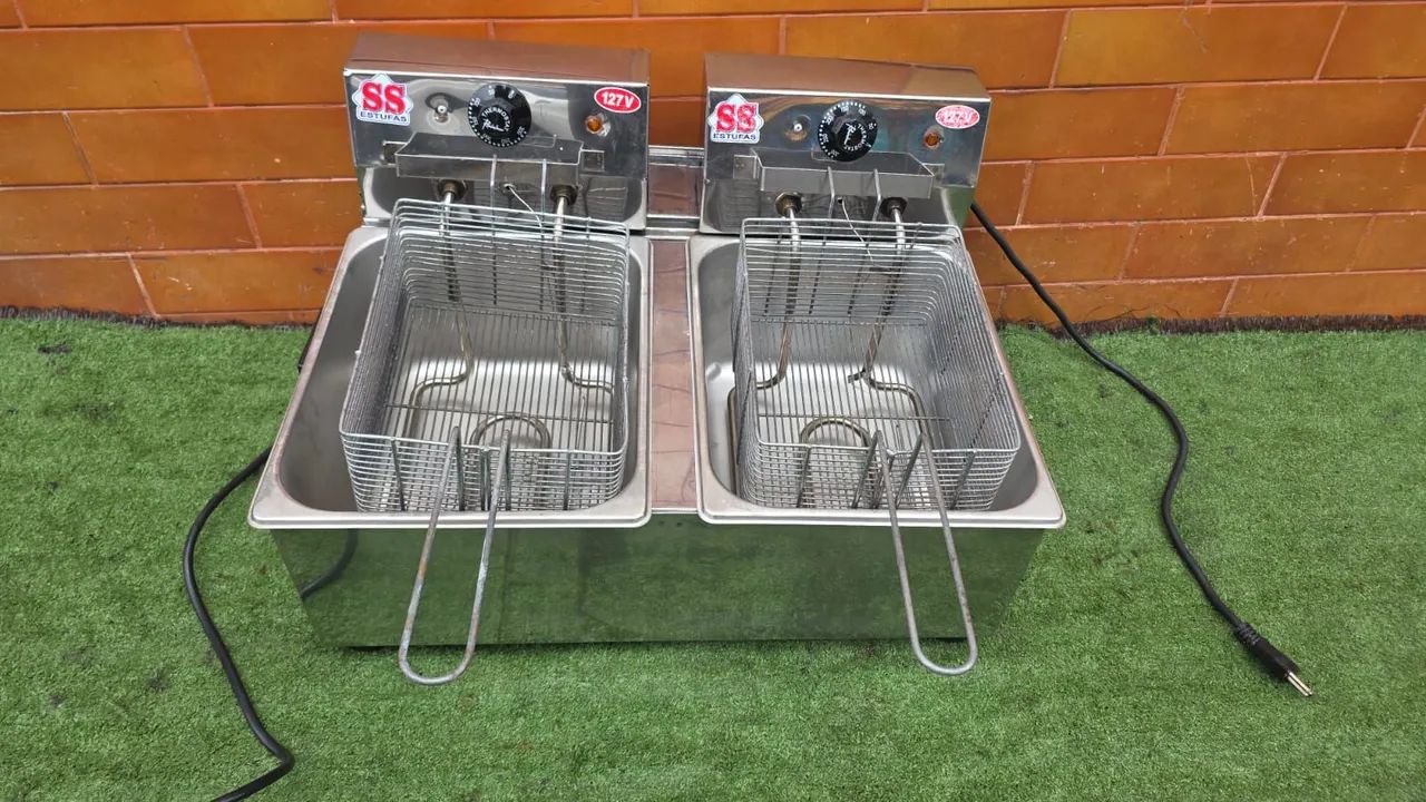 Fritadeira Industrial inox 