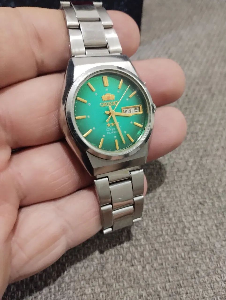ORIENT três estrelas automático 1977 - Foto 3