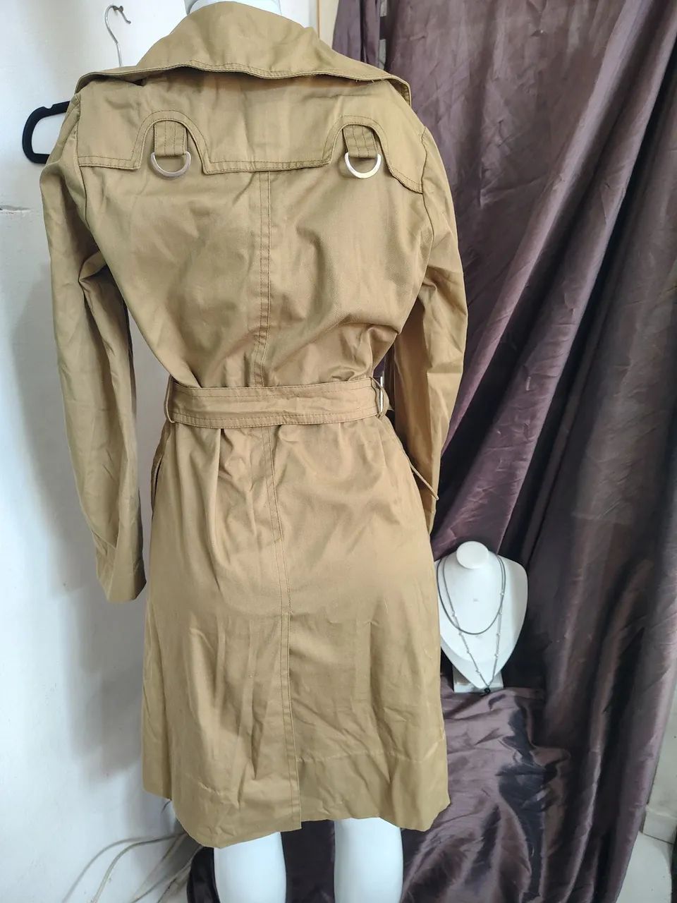 trench coat feminino desapego  - Foto 2
