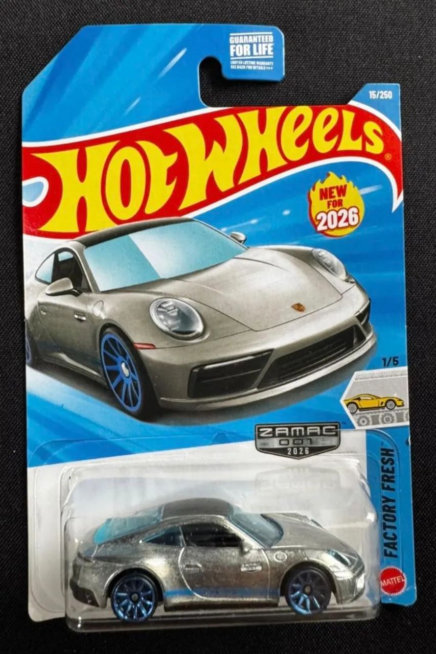 Hot Wheels Porsche Carrera Zamac