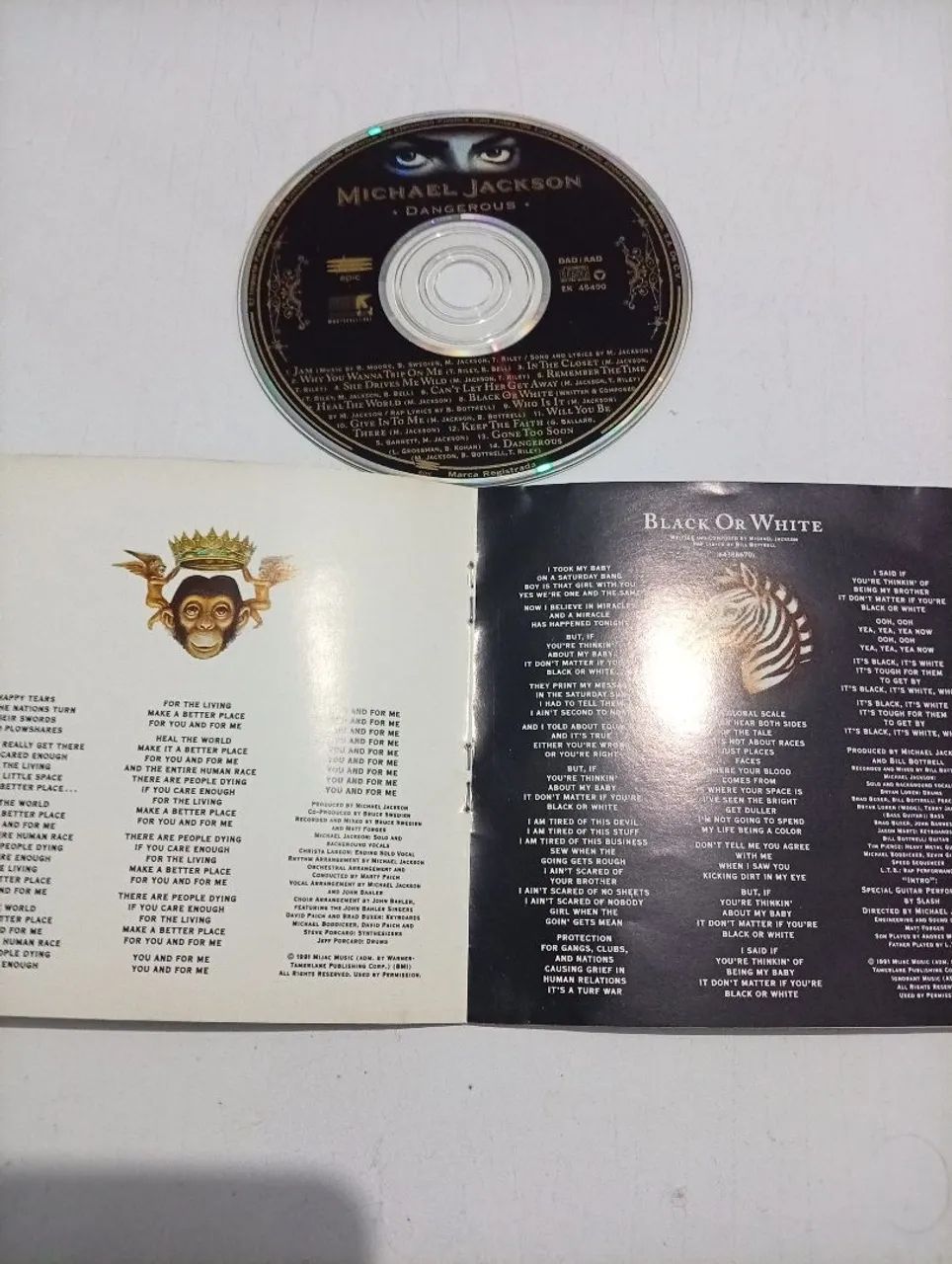 Cd Michael Jackson Dangerous - CDs, DVDs etc - Vila Duarte, São