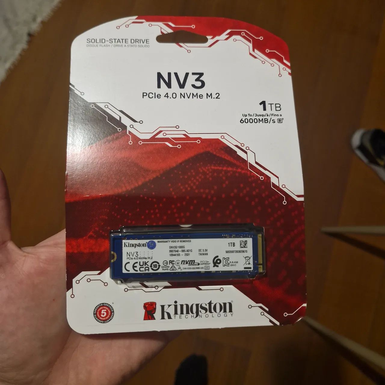 Ssd nvme 1tb novo (lacrado) - Foto 5