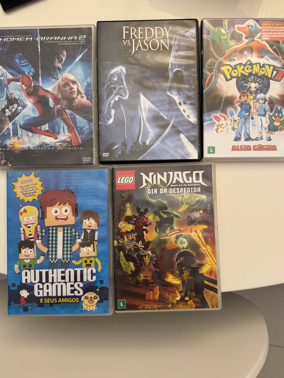DVDS originais 20 cada um - DVD, Blu-Ray e Vídeo Cassete - Jatiúca