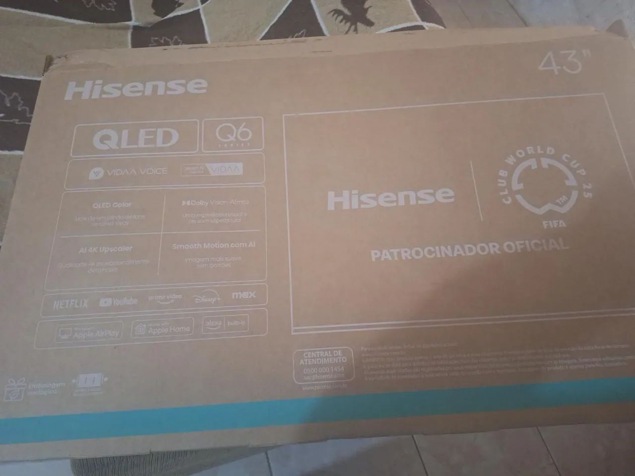 Smart TV 43" 4k nova  - Foto 5