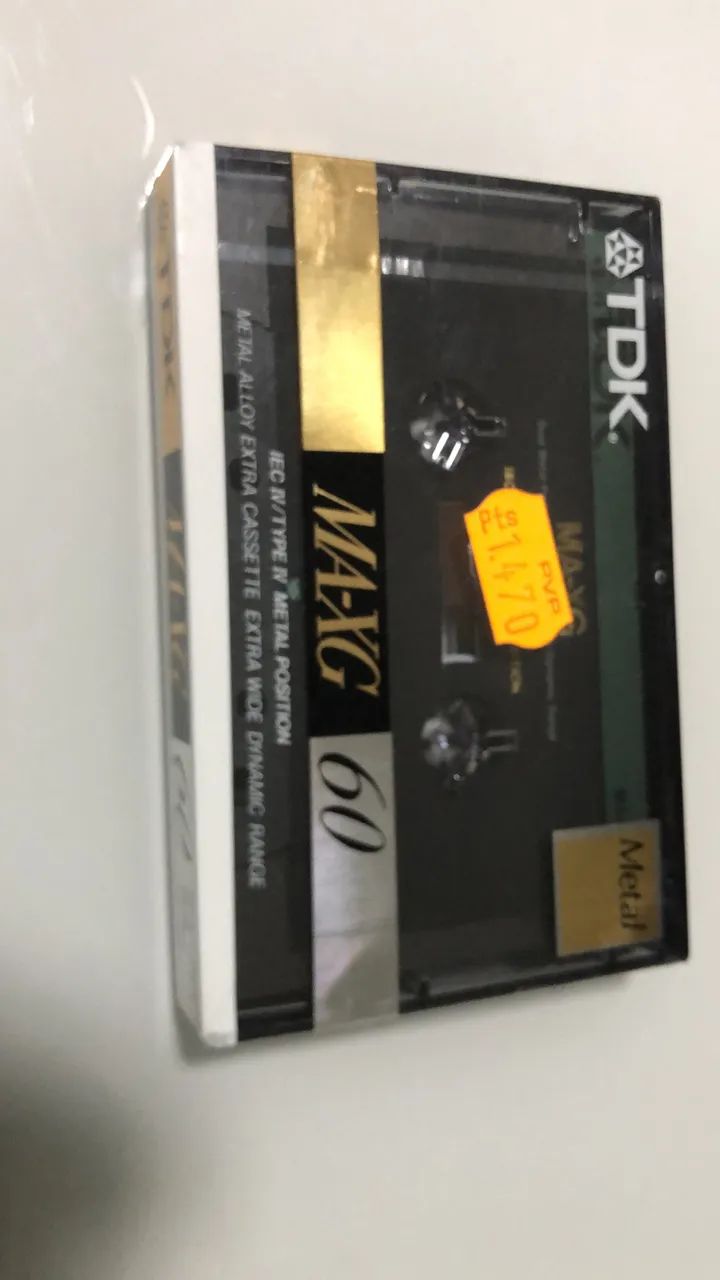 Fita k7 cassete TDK MA XG - Foto 2