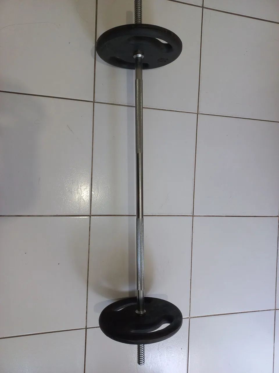 Barra e anilhas