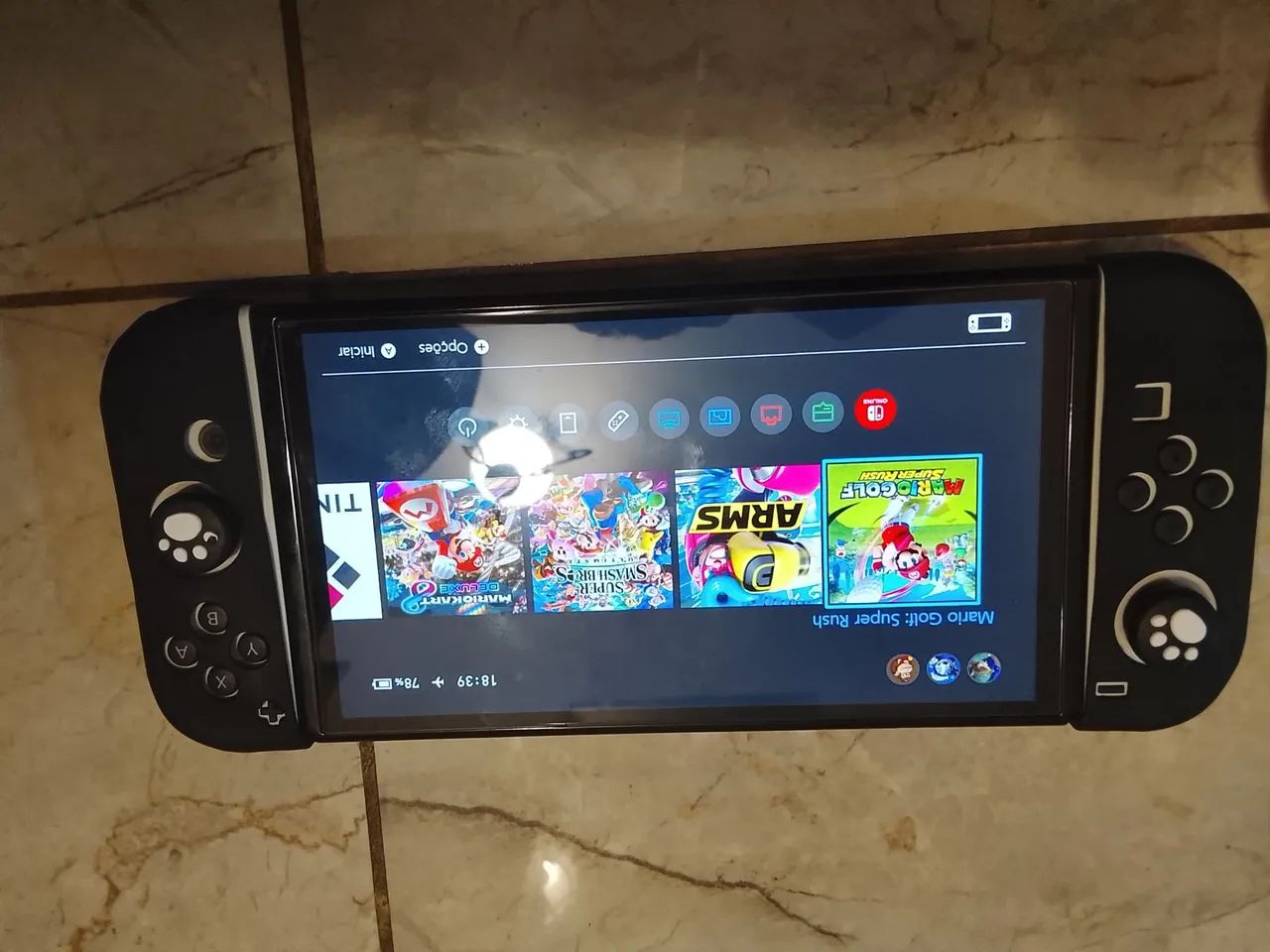 Nintendo Switch Oled Desbloqueado  - Foto 4