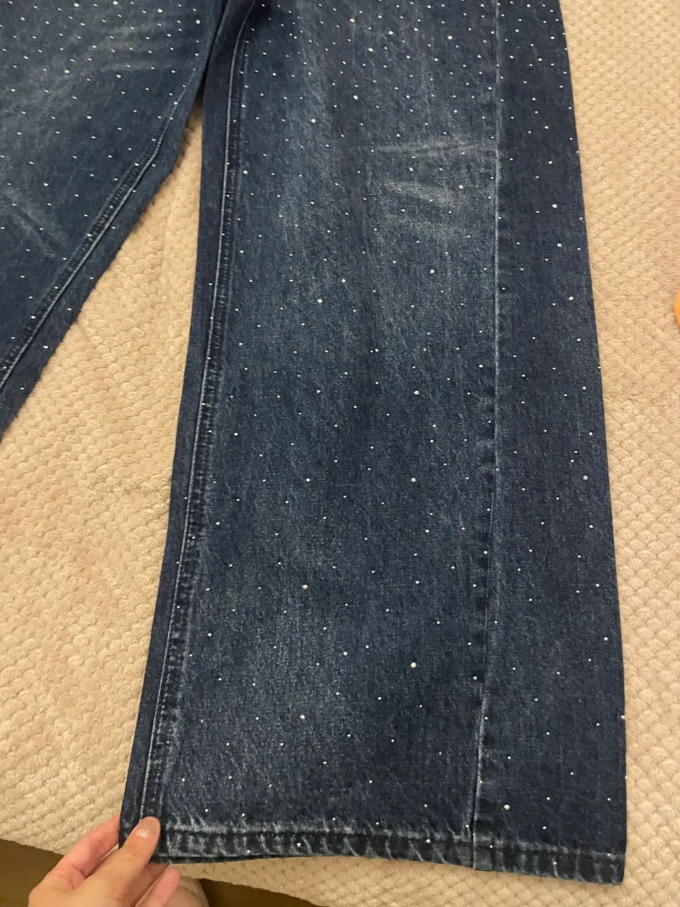 Calça de cristais GG flare  - Foto 2