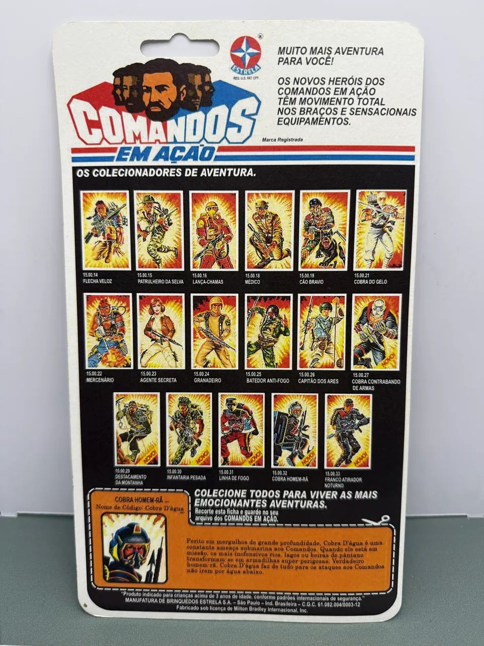 Comandos em Ação Estrela Cobra D?Água Cobra Homem-Rã - Hobbies e