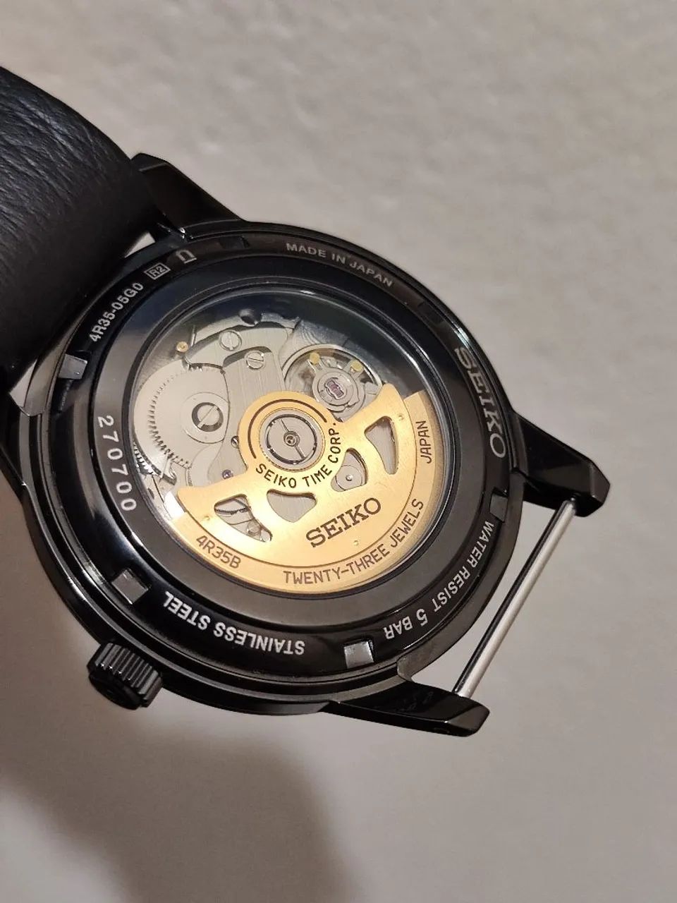 Relógio Seiko Pressage style 60 All black - Foto 3