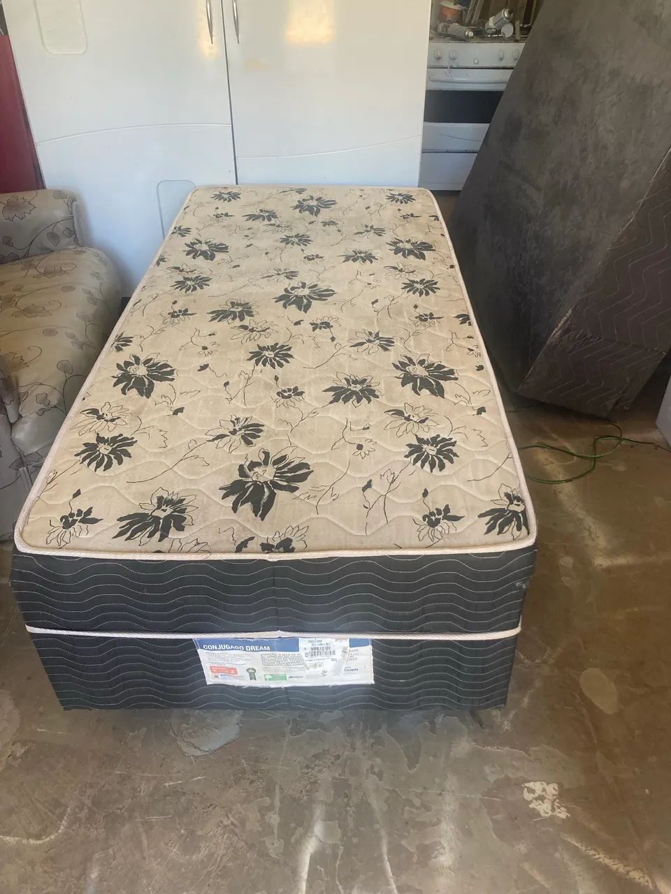 Cama box solteiro 