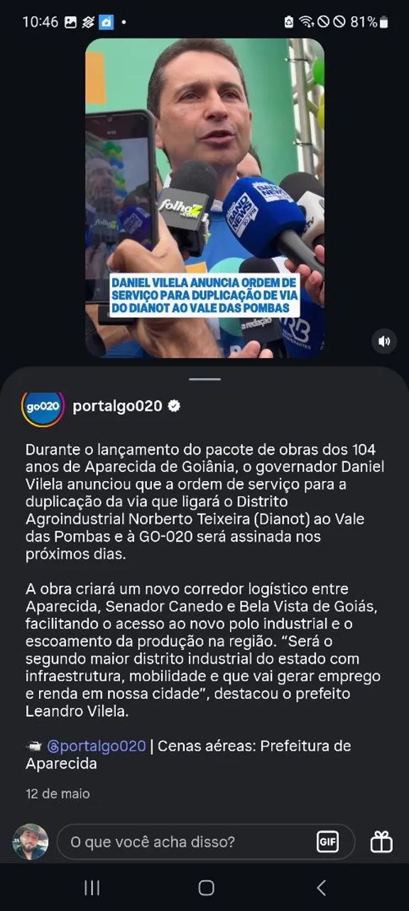 Chácara c/ Rio prox GO 020 escriturada 5.550m2 apenas 1km do asfalto - Foto 6