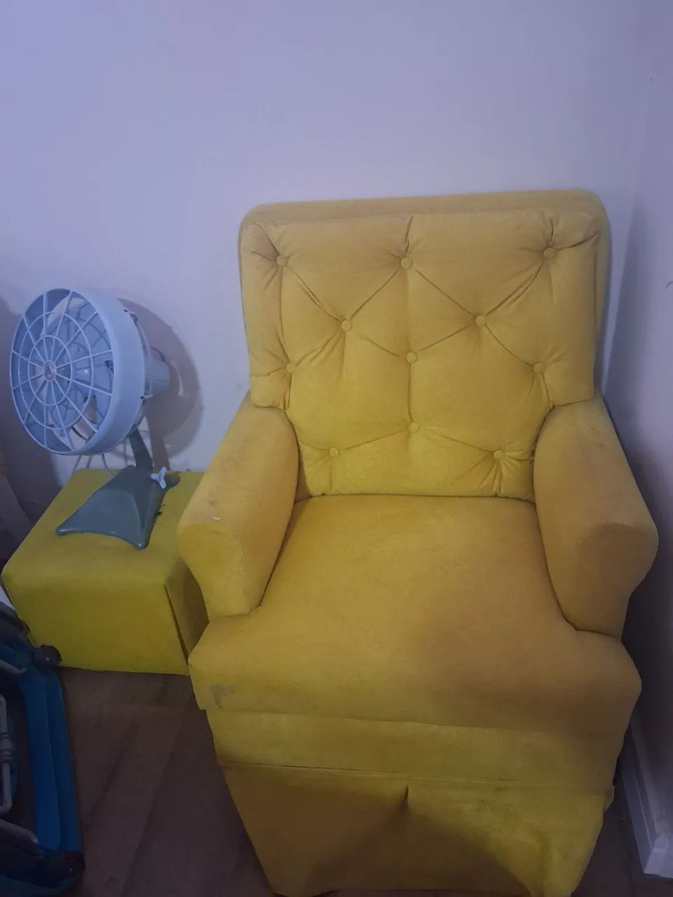 Poltrona balanço com puff - Foto 2