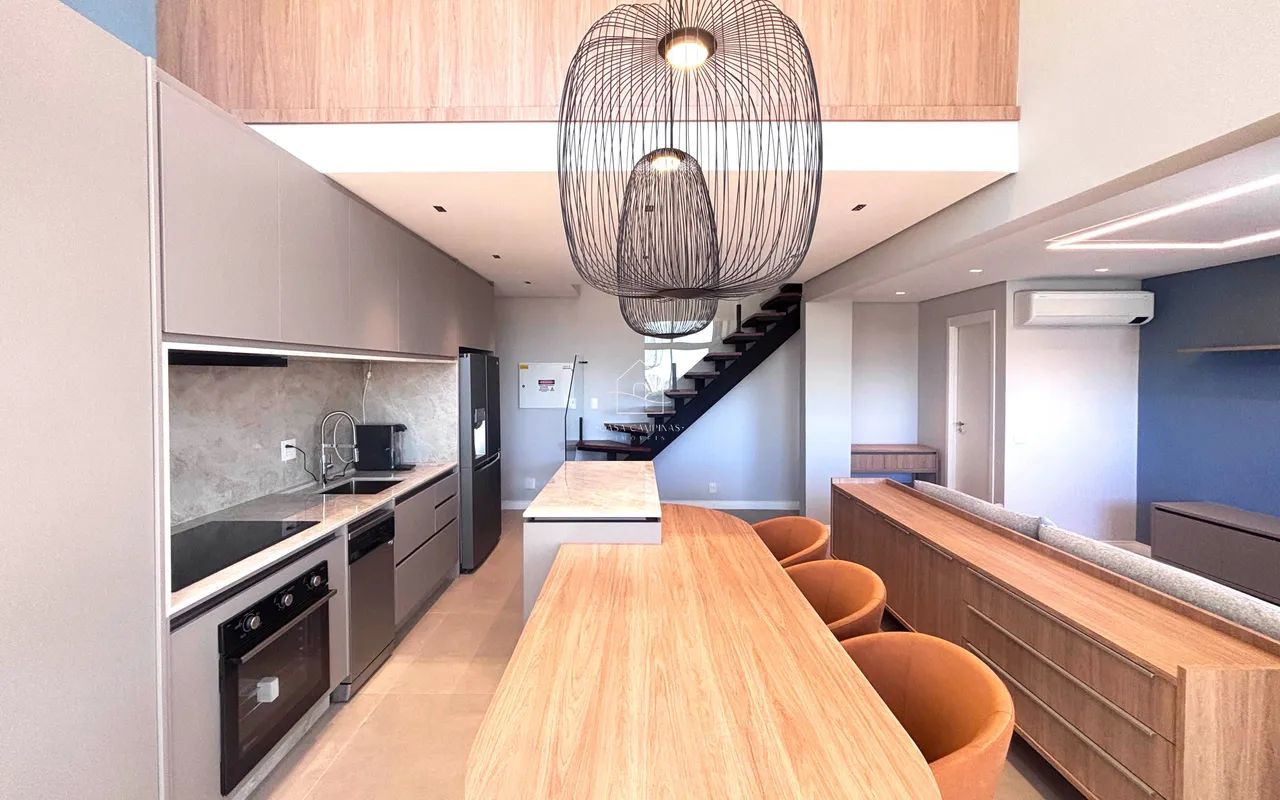 Apartamento Duplex Mobiliado para alugar com 1 Quarto, 89m² - Nova Campinas - Foto 3