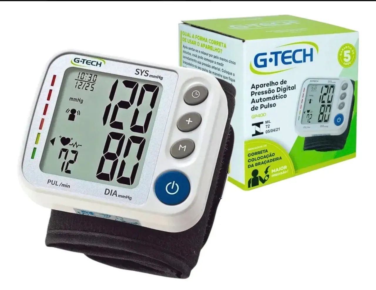 Aparelho de Pressão Digital Automático de Pulso G-TECH - Foto 3
