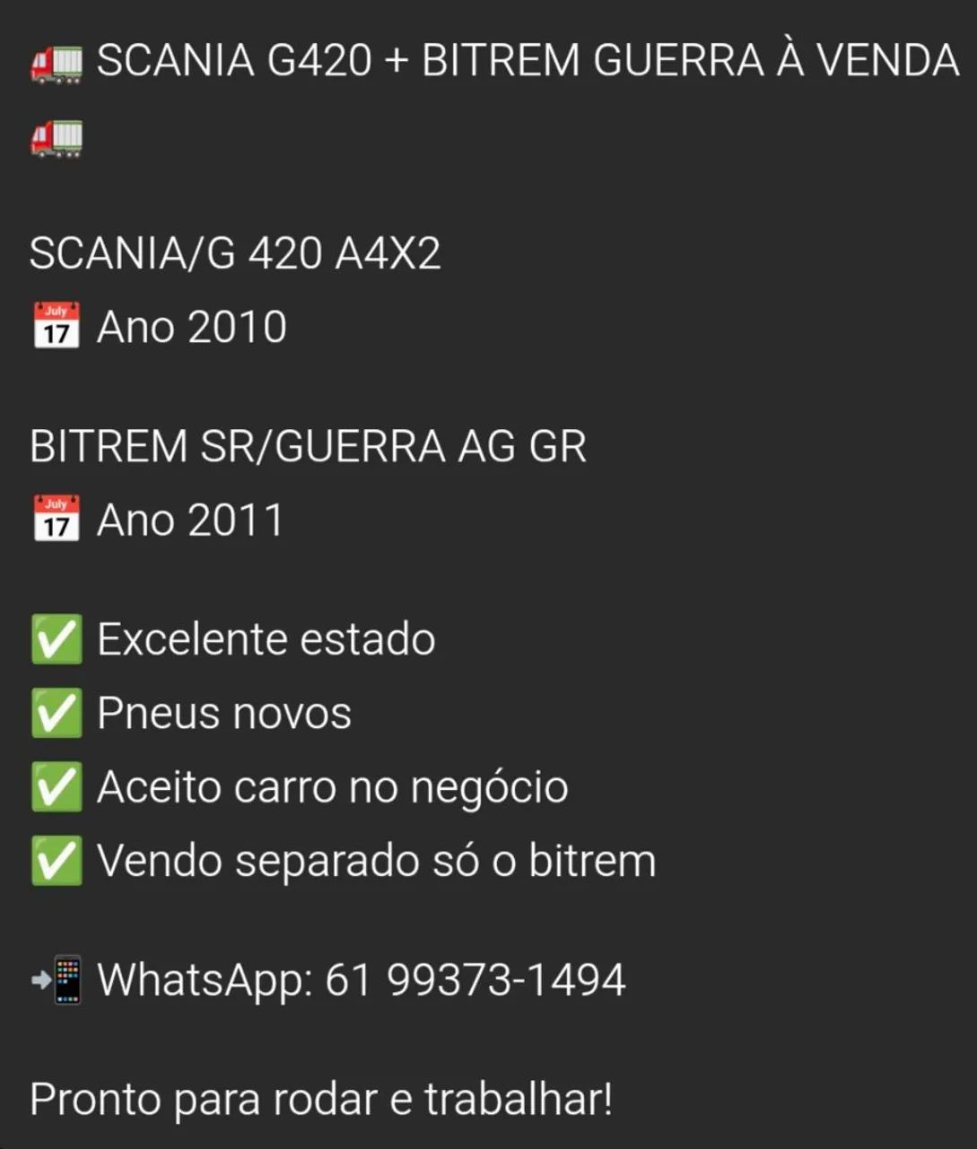 BITREM SR garra cargas  - Foto 3