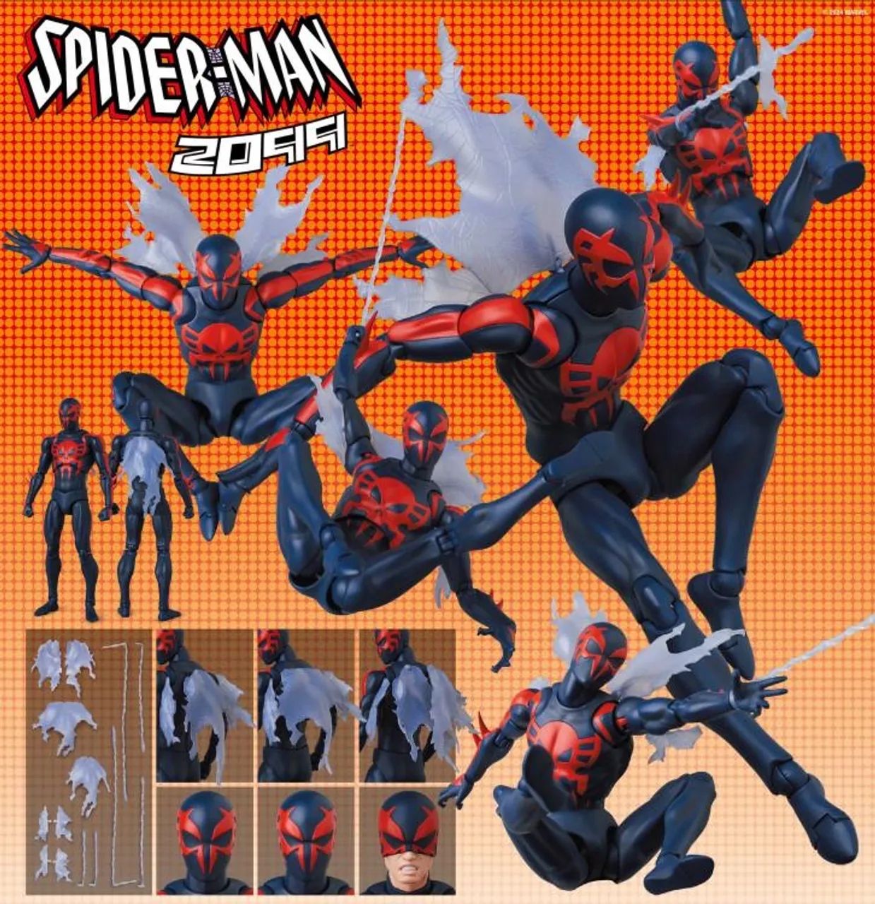 MAFEX (No. 239): Spider-Man - Spider-Man 2099 (Comic Ver.) - Foto 2