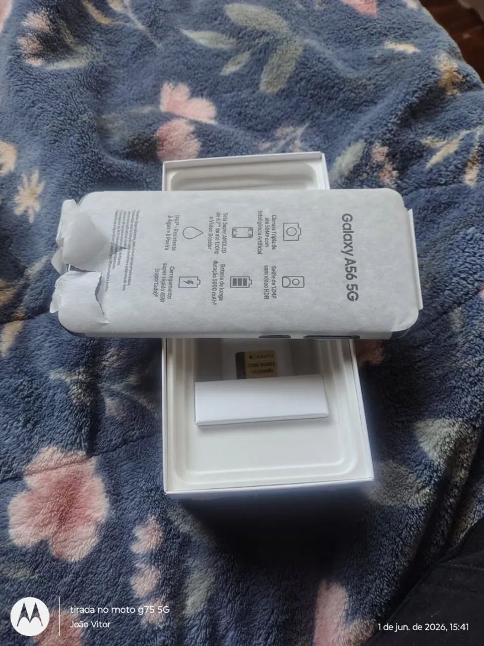 Vendo ou troca este celular A56  - Foto 2