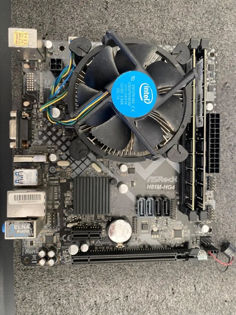Kit Core i7 - Placa Mãe - 16gb de memoria