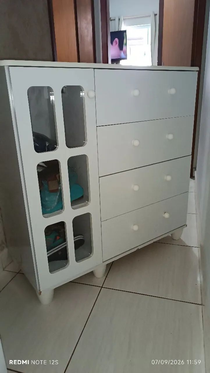 GUARDA ROUPA E COMODA INFANTIL... - Foto 2