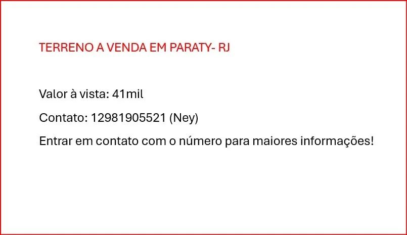 Foto - Paraty - 