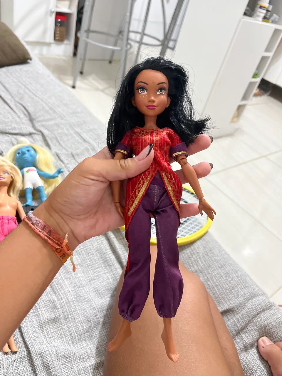 boneca disney fraddie 