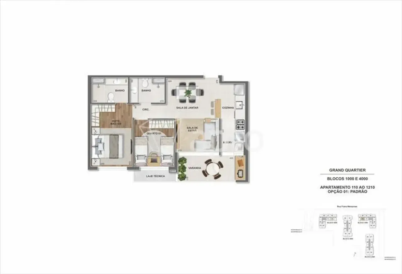 PLANTA 69m²
