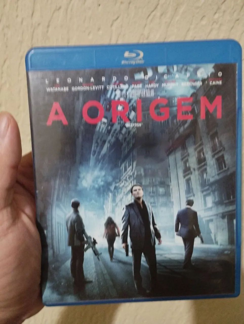 Blu-ray duplo A Origem Cris Nolan