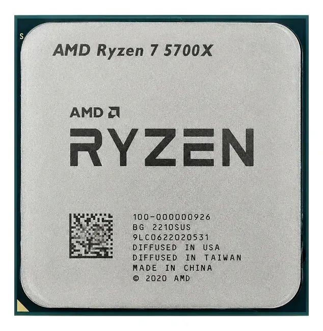 Processador Amd Ryzen 7 5700x Oem Sem Cooler - Foto 3