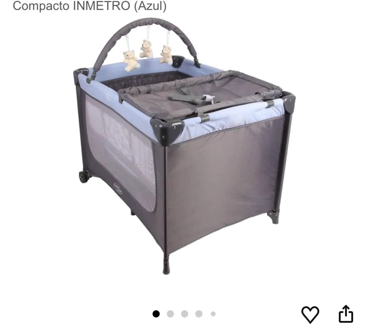 Berço chiqueirinho - Foto 4