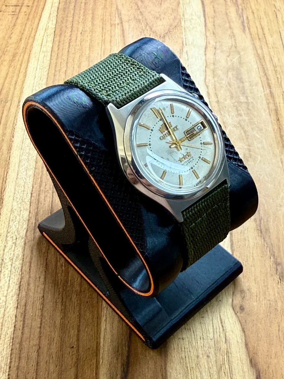 Relógio Orient Vintage Militar - 1970 - Foto 3