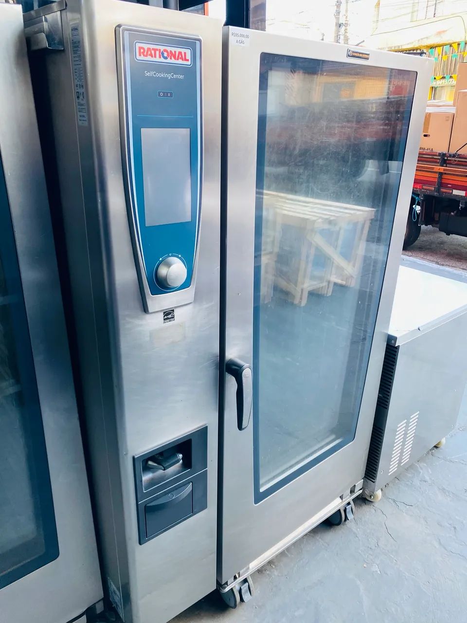 Forno a gás SCC WE 202 combinado Rational 