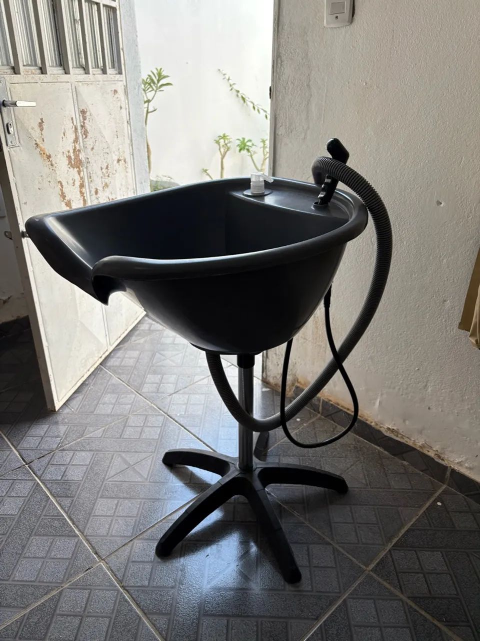 Lavatório portátil de cabeleireiro 