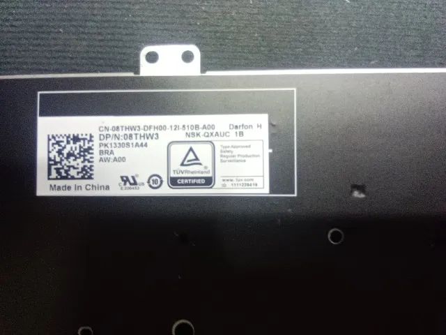 TECLADO NOTEBOOK DELL LATITUDE 5420 ORIGINAL - Foto 2