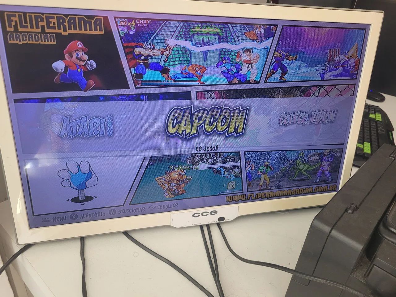 Arcade Game Center estilo Bartop de mesa - Foto 4